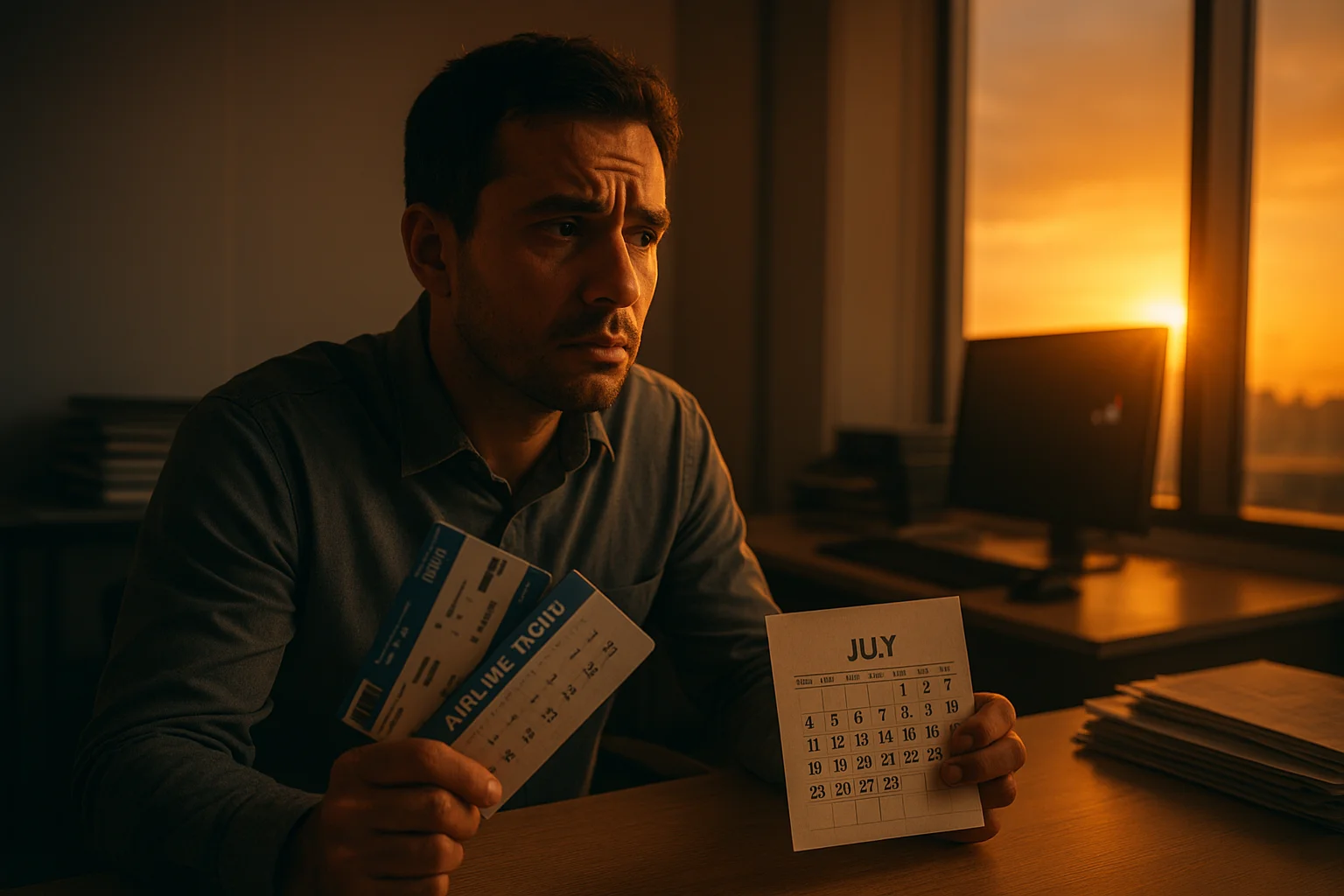 3 erros no trabalho que podem acabar com suas férias dos sonhos