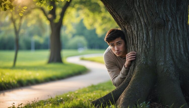 O que significa sonhar que está se escondendo de alguém?