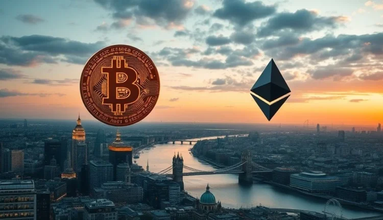 Como ficou mais fácil investir em Bitcoin e Ethereum no Reino Unido