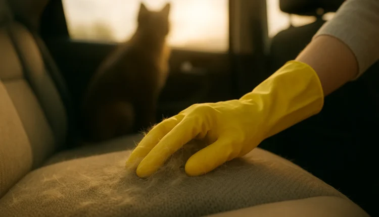 Como tirar pelos de pet do banco do carro sem estresse