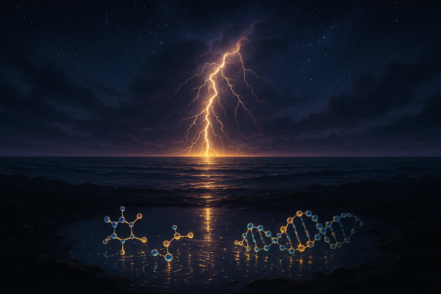 Como uma faísca pode desvendar o mistério da origem da vida