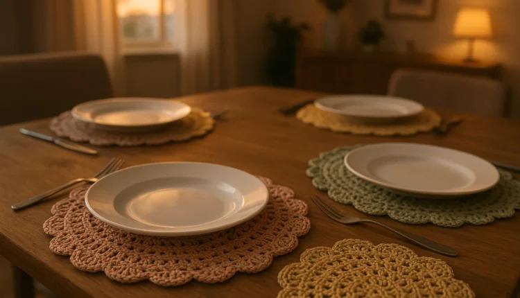 Crochê fácil: como deixar sua mesa linda só com fio e agulha