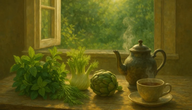 Ervas que salvam na hora de acabar com gases e barriga inchada