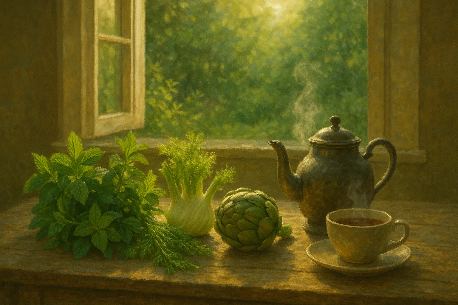 Ervas que salvam na hora de acabar com gases e barriga inchada