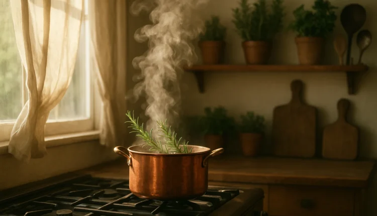 Por que ferver alecrim pode transformar o clima da sua casa