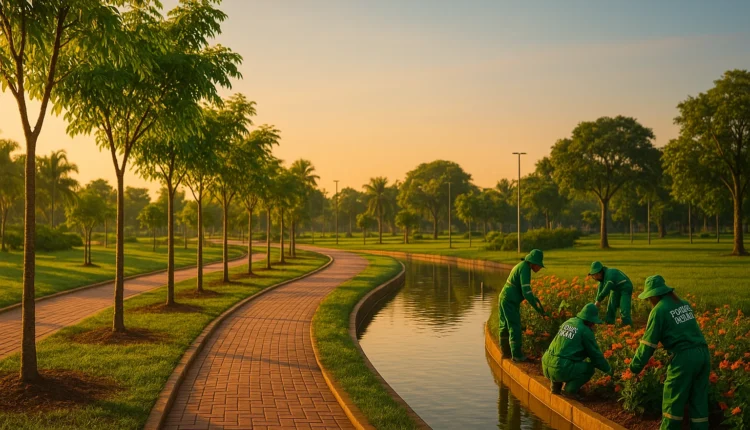 Prefeitura restaura área ambiental e garante espaço público