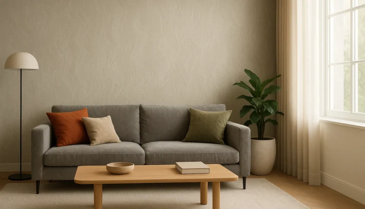 Como escolher o papel de parede perfeito para sua sala