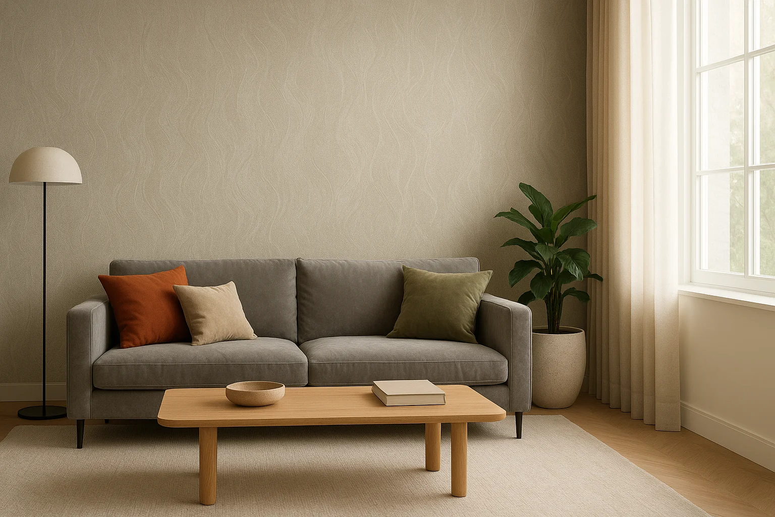 Como escolher o papel de parede perfeito para sua sala