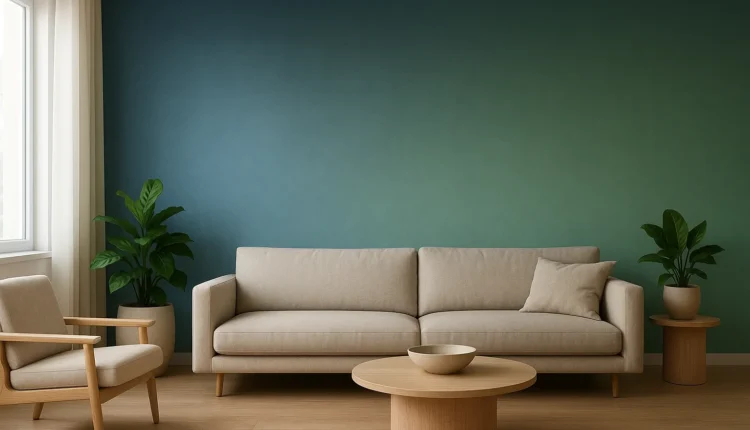 Degradê na parede: truques simples para transformar seu cantinho