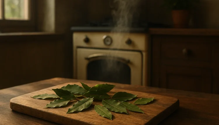 Descobri por que colocar folha de louro no forno faz diferença