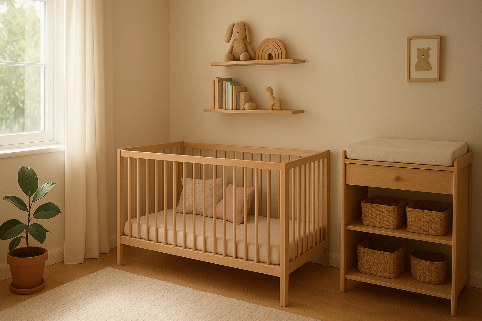 Dicas simples para deixar o quartinho do bebê pequeno um encanto