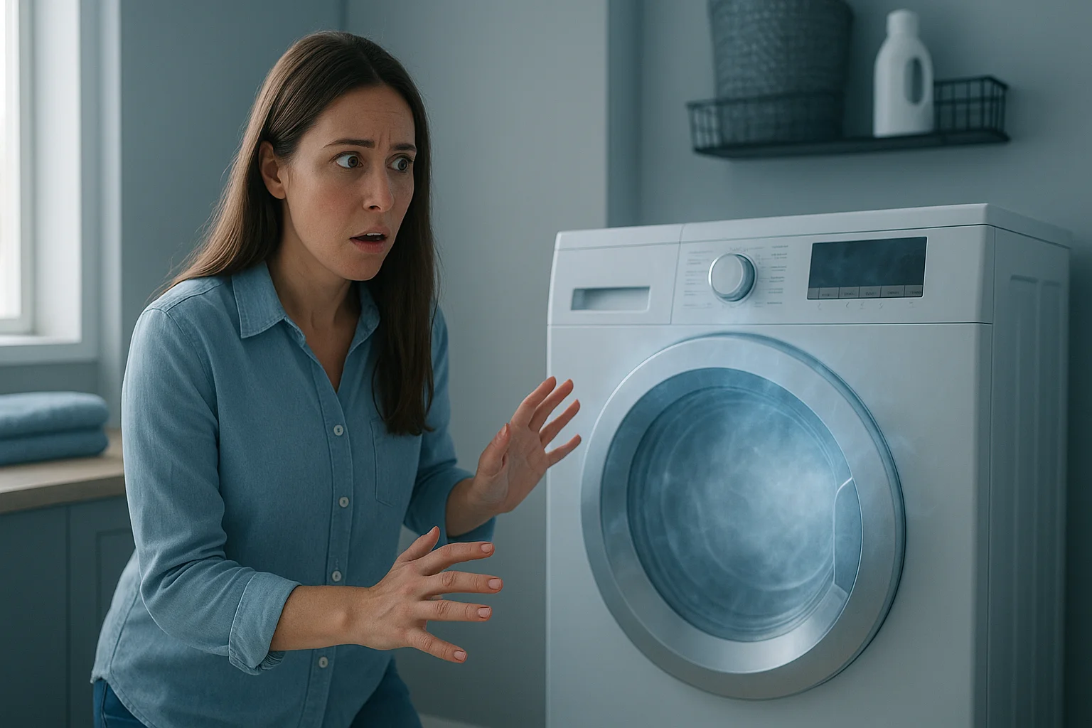 Máquina de lavar dando choque? Saiba o que pode estar acontecendo
