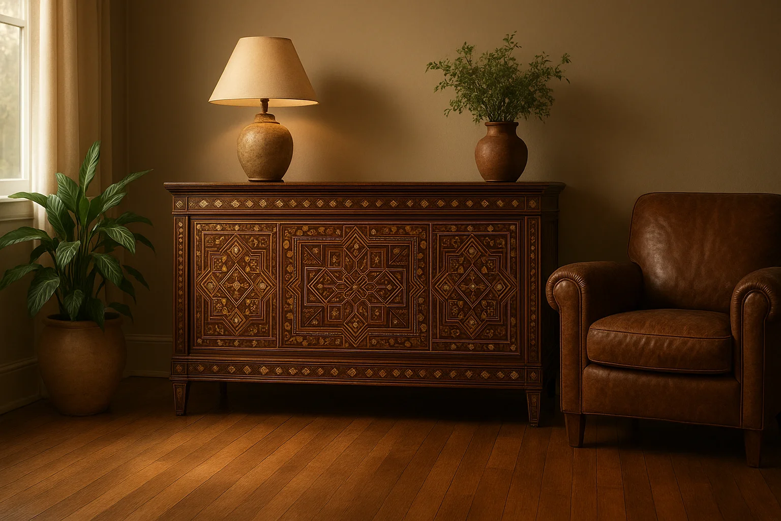 Móveis marchetados: jeito fácil de deixar seu lar mais charmoso