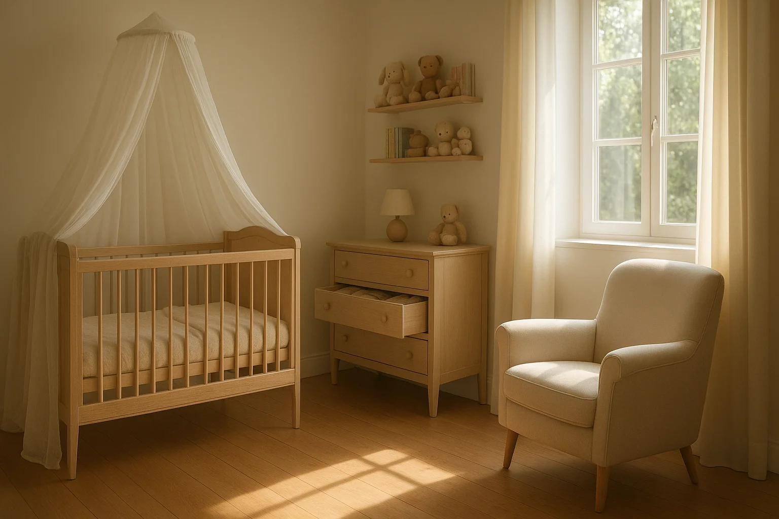 O que não pode faltar no quarto do bebê: móveis que facilitam a rotina