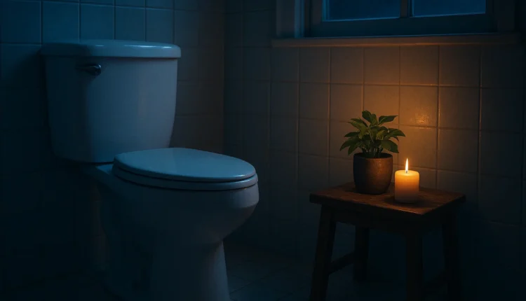 O truque simples pra deixar o vaso limpinho sem esforço à noite