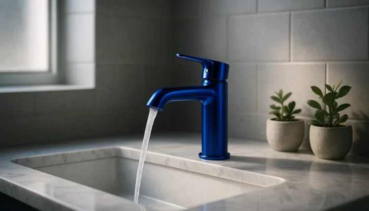Torneira colorida no banheiro: vale a pena apostar?