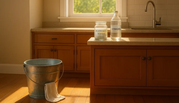 Usei dois ingredientes simples e meu piso brilhou como nunca